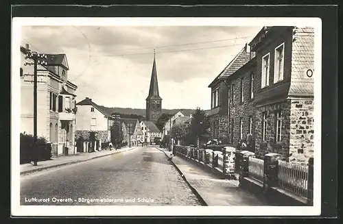 AK Overath, Bürgermeisteramt und Schule, Kirche