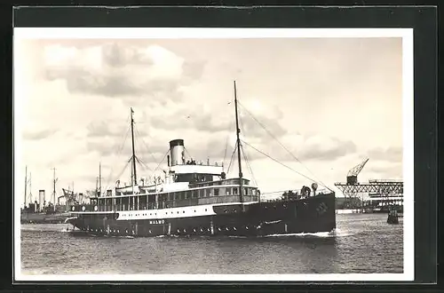 AK Passagierschiff Malmö im Hafen