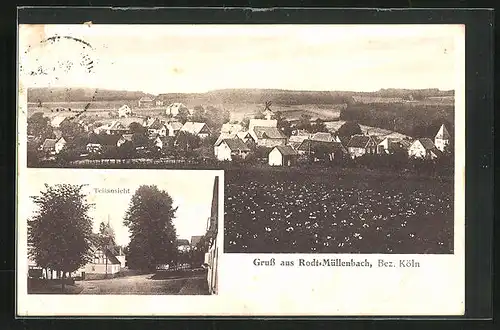 AK Rodt-Müllenbach, Panorama, Teilansicht