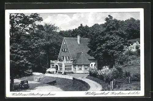 AK Wiehl /Bez. Köln, Waldgasthof Tropfsteinhöhle