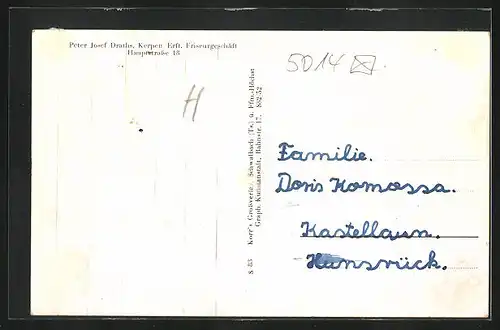 AK Kerpen /Erft, Kirche, Kolpingswerk, Geburtshaus Adolf Kolping