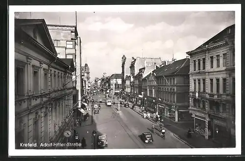 AK Krefeld, Verkehr in der Strasse