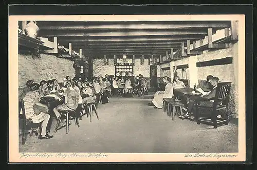 AK Altena i. W., Gasthaus, Jugendherberge Burg Altenau