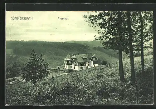 AK Gummersbach, Blick auf das Alumnat am Berge