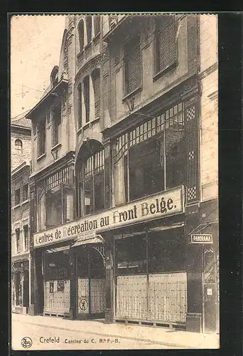 AK Crefeld, Cantine du C. R. F. B.