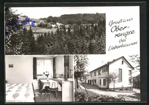 AK Oberrengse / Gummersbach, Gasthaus Ferien auf dem Lande