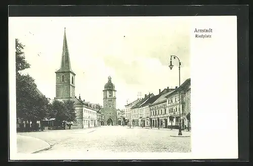 AK Arnstadt, Riedplatz