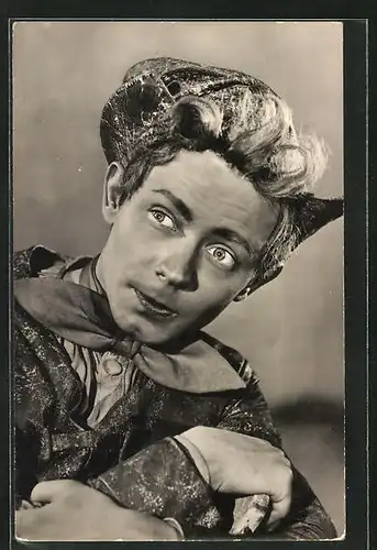 AK Schauspieler Kurt Schmidtchen in Das tapfere Schneiderlein