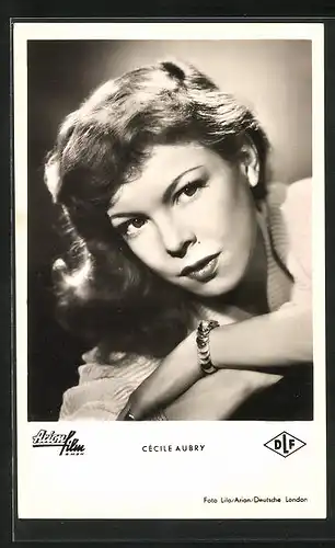 AK Schauspielerin Cecile Aubry in dem Film Tanz in der Sonne