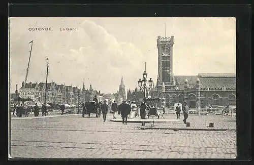 AK Ostende, La Gare