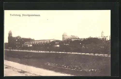 AK Trelleborg, Järnvägsstationen, Bahnhof