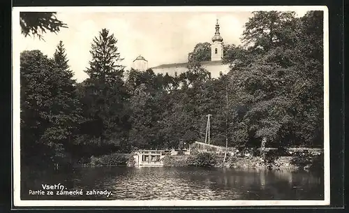 AK Vsetin, Partie ze zamecke zahrady