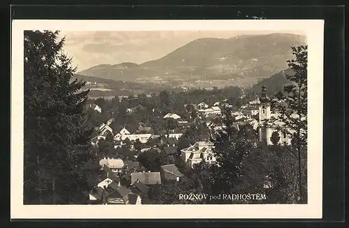 AK Roznov p. Radhostem, Panorama