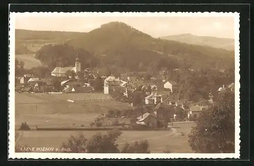 AK Lazne Roznov p. Radh., Panorama