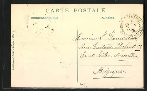AK Monaco, Vue generale et le Rocher, Blick auf das Mittelmeer