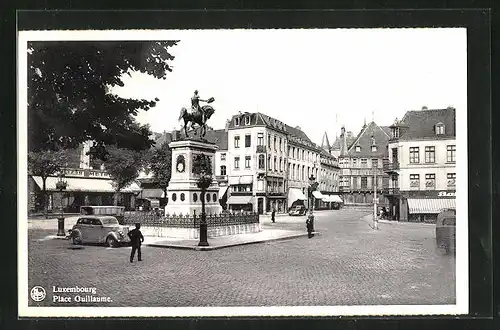 AK Luxembourg, Place Guillaume, Monument