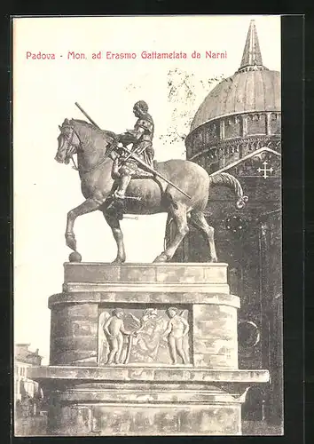 AK Padova, Mon. ad Erasmo, Gattamelata da Narni