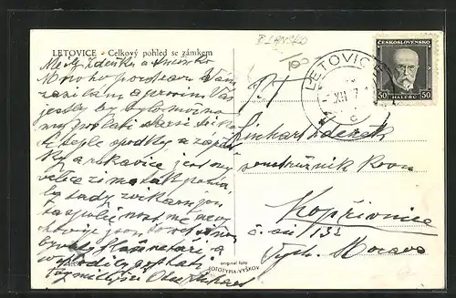 AK Letovice, Gesamtansicht