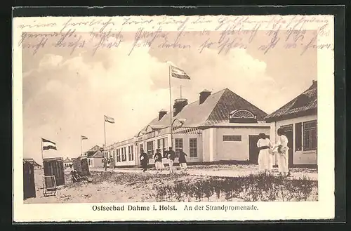 AK Dahme i. Holst., Strandpromenade