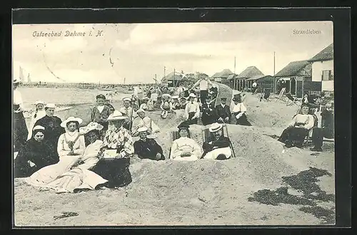 AK Dahme i. Holst., Strandleben