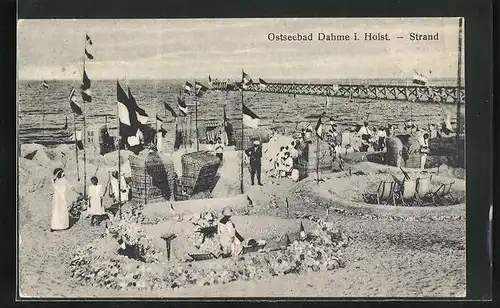 AK Dahme i. Holst., Strandpartie