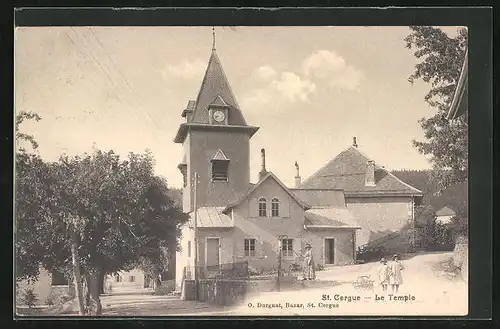 AK Saint-Cergue, Le Temple