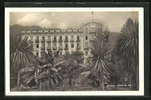 AK Locarno, Hotel du Parc