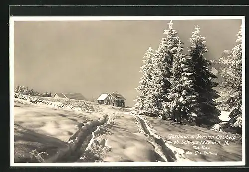 AK Illgau, Gasthaus und Pension Oberberg ob Schwyz