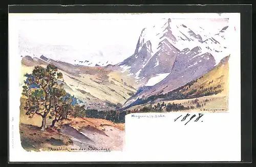 AK Wengen, Ausblick von der Scheidegg