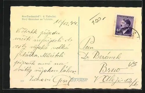 AK Nový Hrozenkov na Valassku, Celkový pohled