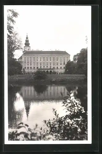 AK Kremsier, Uferanlagen im Schlosspark