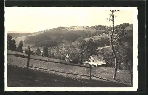 AK Neu-Traubendorf, die Hütte Walden im Jawornikgebirge