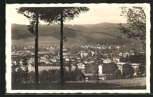 AK Vsekin, Blick auf die Wohnblöcke im neuen Viertel