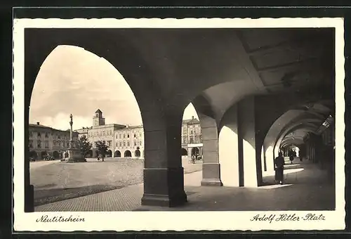 AK Neutitschein, Blick auf den Olatz