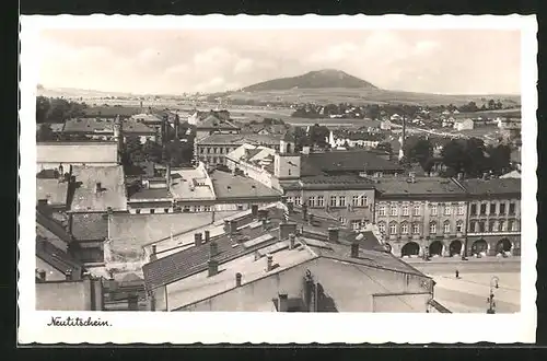 AK Neutitschein, Blick über die Dächer der Stadt