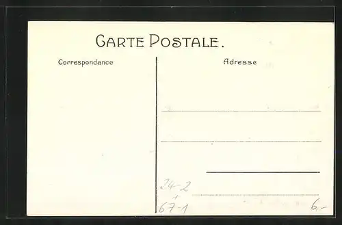 AK Bruxelles, Exposition, l'Incendie des 14-15 Aout 1910, Palais de Belique, Ruines du grand portique