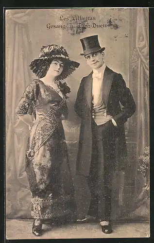 AK Musiker, Les Lilliettas, das Gesang- und Tanz-Duett