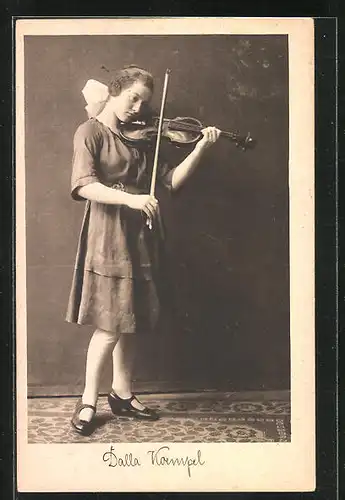 AK Musiker, Dalla Kampel mit ihrer Geige