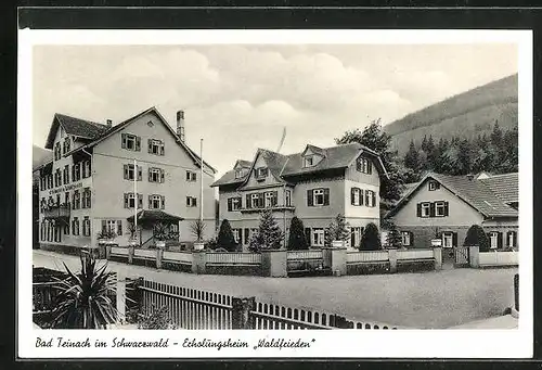 AK Bad Teinach / Schwarzwald, Hotel Erholungsheim Waldfrieden