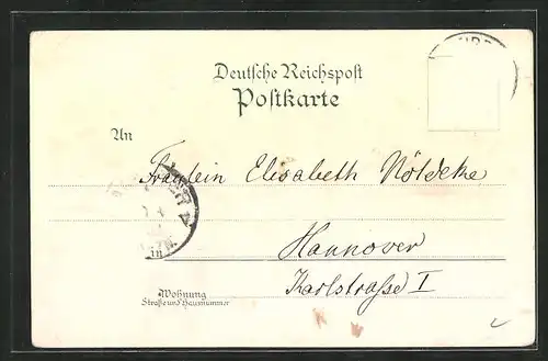Lithographie Leipzig, Nonnenmühle mit Pferdeschwemme
