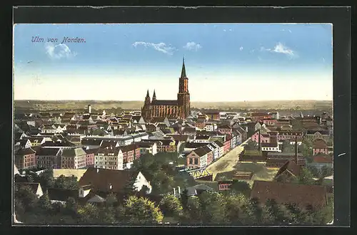 AK Ulm, Gesamtansicht von Norden