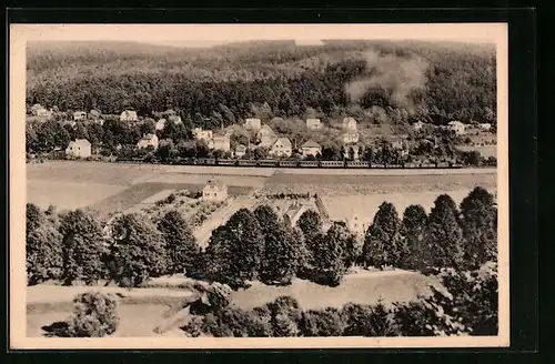 AK Zlenice nad Sazavou, Panorama