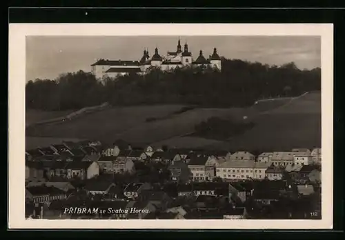 AK Pribram, Panorama se Svatou Horou