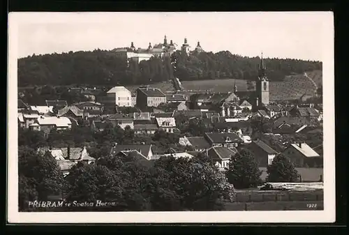 AK Pribram, Panorama se Svatou Horou