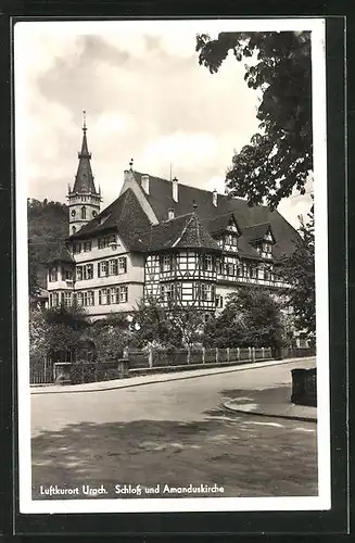 AK Urach, Schloss und Amanduskirche
