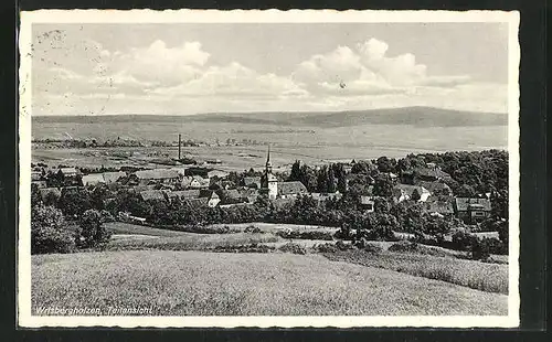 AK Wrisbergholzen, Teilansicht mit Kirche