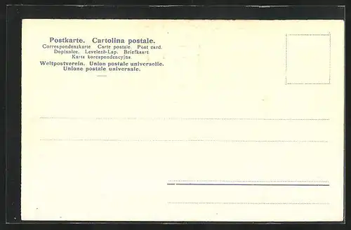 Präge-AK Deutsches Reich, Briefmarken und Wappen