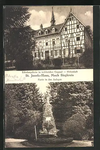 AK Much /Siegkreis, Hotel und Erholungsheim St. Josefs-Haus