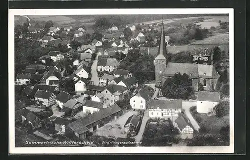 AK Winterscheid, Teilansicht, Fliegeraufnahme