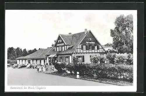 AK Much /Siegkreis, Gasthaus Herrenteich